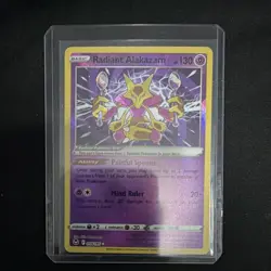 Pokemon TCG 2022 Radiant Alakazam Heatran Steelix Holo Card Lot (3) - Image 2