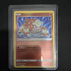 Pokemon TCG 2022 Radiant Alakazam Heatran Steelix Holo Card Lot (3) - Image 3