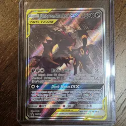 Umbreon & Darkrai GX Tag Team Holo Pokemon TCG Sun & Moon Black Star Promo SM241 - Image 1