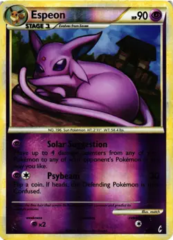 Pokemon TCG Espeon 4/95 Call of Legends Reverse Holo HP - Image 1