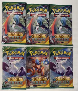 Pokemon TCG XY Roaring Skies Booster Pack - 6 Packs Free Shipping! - Image 1