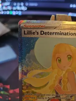 Pokemon TCG Lillie's Determination Mega Evolution 184/132 Sir English NM - Image 2