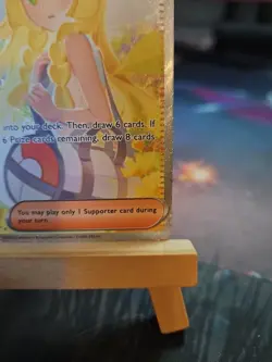 Pokemon TCG Lillie's Determination Mega Evolution 184/132 Sir English NM - Image 4