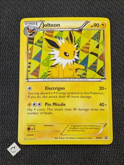 Jolteon BW91 - Black and White Holo Promo Pokemon TCG LP VLP - Image 1