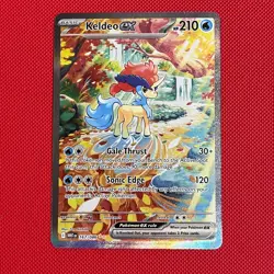 Keldeo ex 167/086 SIR - Pokemon TCG - SV: White Flare - NM - Image 1
