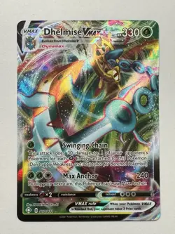 Pokemon TCG - Dhelmise VMAX - Shining Fates 010/072 Ultra Rare Holo Full Art - Image 1