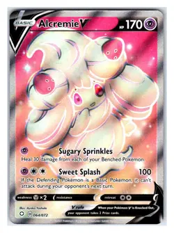 Pokemon TCG - Alcremie V (Full Art) - Shining Fates 064/072 Ultra Rare - Image 1