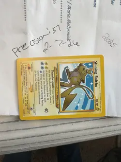 Pokemon TCG Shining Raichu Neo Destiny 111/105 Holo Secret Rare 70 HP - Image 2