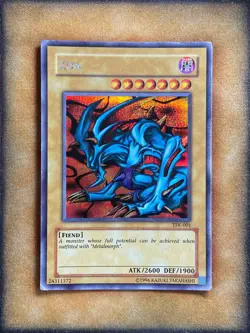 Yugioh Zoa TFK-001 Parallel Secret Rare MP - Image 1