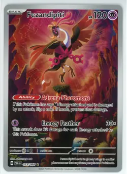Pokemon Fezandipiti Illustration Rare 073/064 SFA Shrouded Fable NM - Image 1
