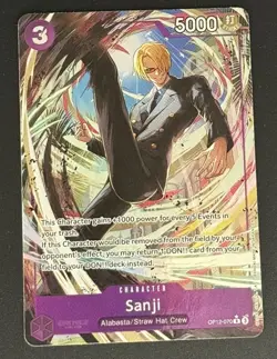 Sanji (070) (Alternate Art) OP12-070 Legacy of the Master Foil Rare - Image 1
