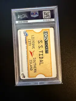 PSA 8 2003 Pokemon eReader Eon Ticket Promo Card for Ruby & Sapphire Graded - Image 2