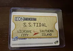 Pokemon Eon Ticket Promo E-Reader E Card Ruby & Sapphire Edition - Image 1