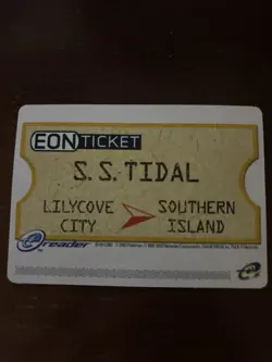 Pokemon Eon Ticket Promo E-Reader E Card Ruby & Sapphire Edition - Image 3