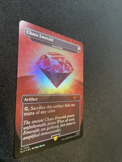 Chaos Emerald / Lotus Petal (Red) Sonic the Hedgehog Secret Lair Drop (NM/M) - Image 3