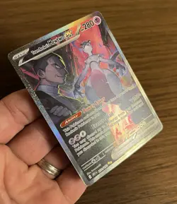 Pokemon TCG Team Rocket’s Mewtwo EX 231/182 Sv10: Destined Rivals SIR NM/Mint - Image 5
