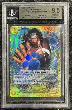 Bartholomew Kuma OP12-119 Legacy of the Master Foil BGS 9.5 - Image 1