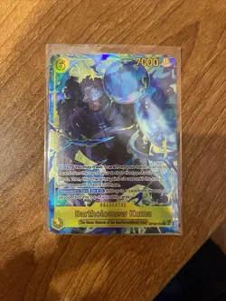 Bartholomew Kuma (Alternate Art) OP12-119 Legacy of the Master Foil - Image 1