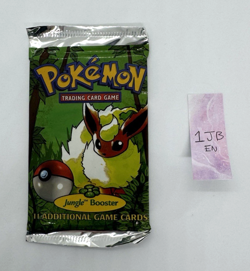 Brand New & Sealed Pokemon 1999 Jungle Booster WOTC Trading Card Game Pack 21.4g - Image 2