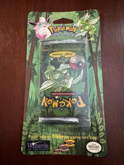 Pokemon TCG Jungle Booster Pack Wizards of the Coast, Vintage 1999 Cards, Sealed - Image 2