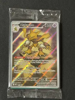 Alakazam 009 Mega Evolutions Black Star Promo Pokemon TCG Sealed NM + Dividers - Image 1