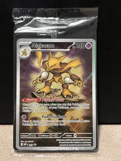 Alakazam 009 - Mega Evolutions Black Star Promo - Pokemon TCG SEALED - Image 1