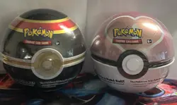 Pokemon TCG SEALED Pokeball Tins: 1 Love Ball J21 & 1 Luxury Ball D23 - Image 1