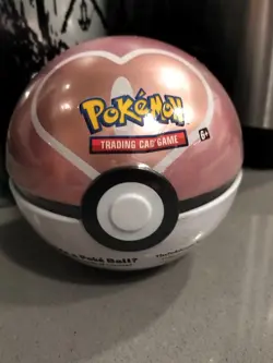 Pokemon TCG: Love Ball Pokeball Tin (J21) Factory Sealed Rare Sealed - Image 1