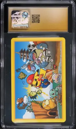 CGC Pristine 10 Six Of Diamonds Mario Pikachu Deck Playing Cards 2016 Pokemon - Image 2