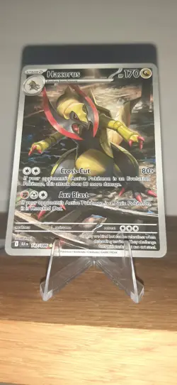 Haxorus Illustration Rare 147/086 Black Bolt Pokemon Tcg - Image 3