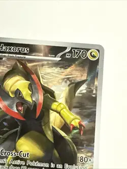 Pokemon Haxorus Illustration Rare TCG Black Bolt 147/086 Sv: Fresh NM Condition - Image 5