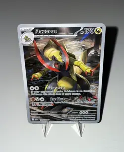 Pokemon Haxorus Illustration Rare TCG Black Bolt 147/086 Sv: Fresh NM Condition - Image 2