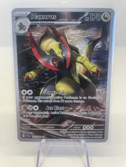 Haxorus - 147/086 - Black Bolt Illustration Rare - Pokemon TCG NM - Image 1