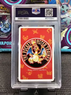 1996 Pokemon Venusaur Red Back Poker Playing Card 4 of Diamonds- PSA 10 - Image 2