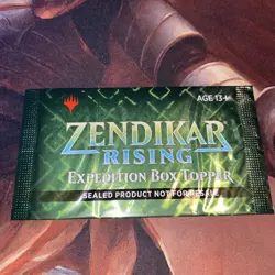 Zendikar Rising Expedition Box Topper New Sealed Mtg - Image 1