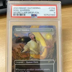 PSA 9 Mint MTG Soul Warden FOIL Secret Lair Drop 1708 - Image 3
