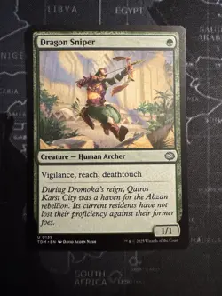 MTG ~ Dragon Sniper ~ Tarkir Dragonstorm ~ Near Mint - Image 1