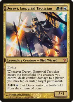 Derevi, Empyrial Tactician [LP] - Commander 2013 - Magic the Gathering MtG - Image 1