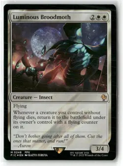 Luminous Broodmoth Commander: Final Fantasy Surge Foil NM - Image 1