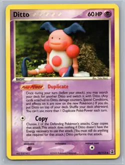 Pokemon TCG Ditto #38/113 Delta Species - Image 1