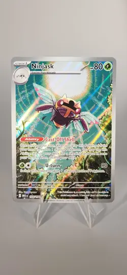 Pokemon TCG Ninjask Illustration Rare Mega Evolution 137/132 - Image 1