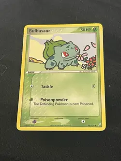 Pokemon TCG Bulbasaur EX Crystal Guardians 45/100 Regular Common - Image 1