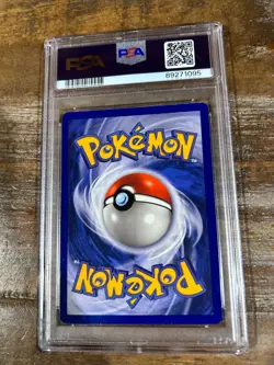 Pokemon 1999 Fossil HITMONLEE 1st Edition #22 PSA 8 RARE - Image 2