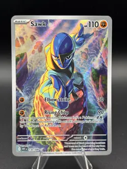 Sawk 130/086 Sv: White Flare Illustration Rare - Near Mint Pokemon TCG - Image 1