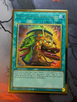 Pot Of Extravagance MGED-EN046 Gold Rare 1st Edition Yugioh Card - Image 1
