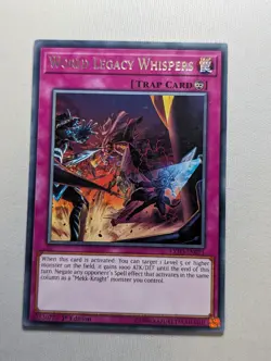 World Legacy Whispers - EXFO-EN071 - Rare 1st Edition Yugioh NM - Image 1