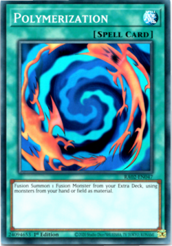 Polymerization - RA02-EN047 - Super Rare - 1st Edition Yugioh - Image 1