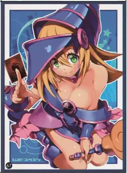 (50) YuGiOh Standard Size Sleeve Dark Magician Girl Card Sleeves 50 Pieces #67 - Image 1