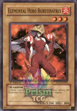 1st Ed Elemental HERO Burstinatrix DP1-EN002 Yugioh - Image 1