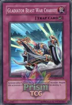 Gladiator Beast War Chariot super rare TDGS-EN074 Yugioh - Image 1